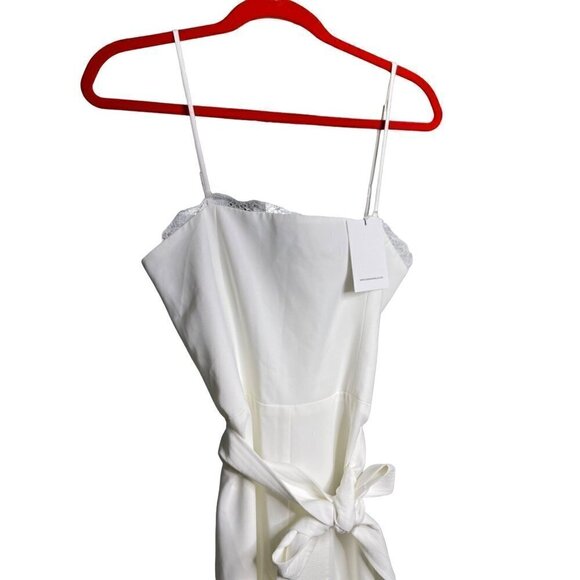 Karina Grimaldi Francesca Jumpsuit Ice Womens Size Large - Picture 5 of 12